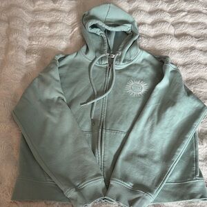 Roxy Light Green Hoodie